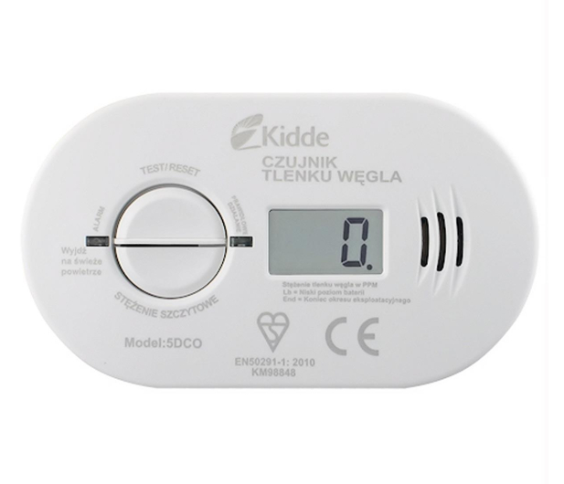 Kidde 5DCO Czujnik Czadu / Tlenku Węgla z Wyświetlaczem - 563397 - zdjęcie